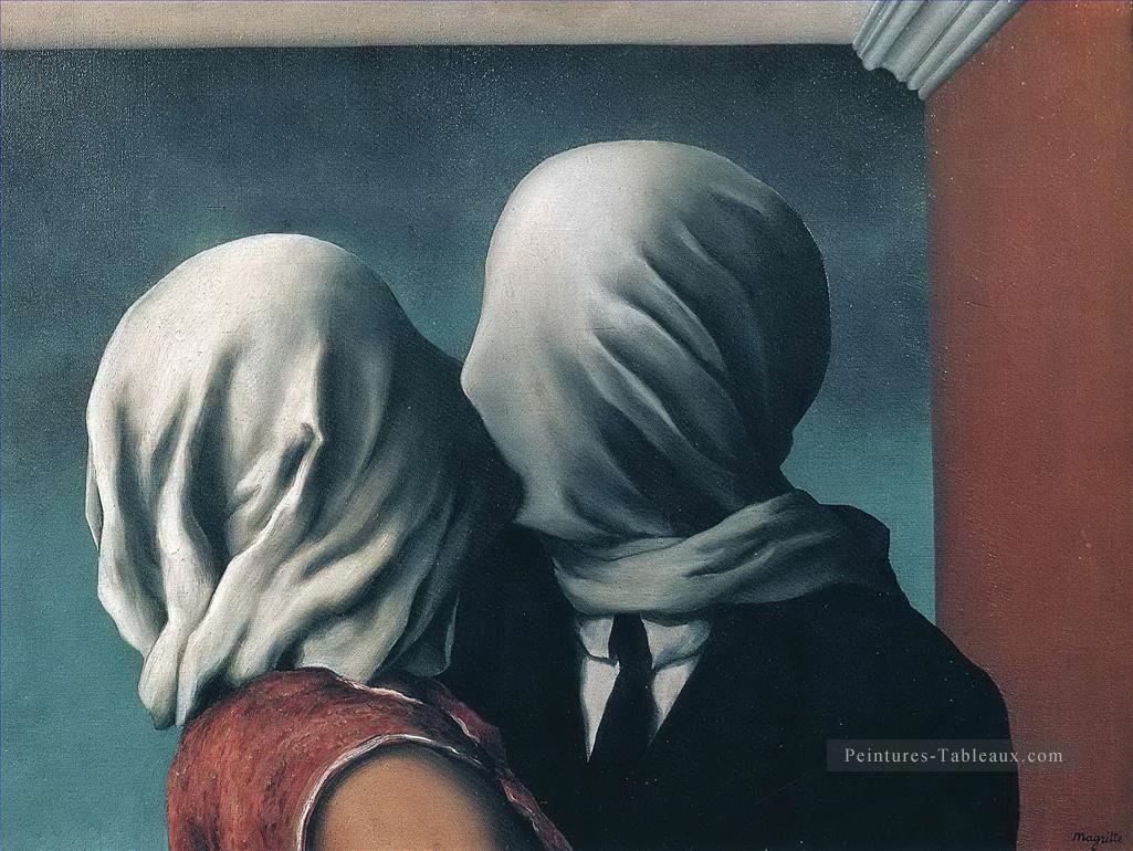 Magritte les amoureux René Magritte Peintures à l'huile